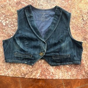 Xhilaration denim vest